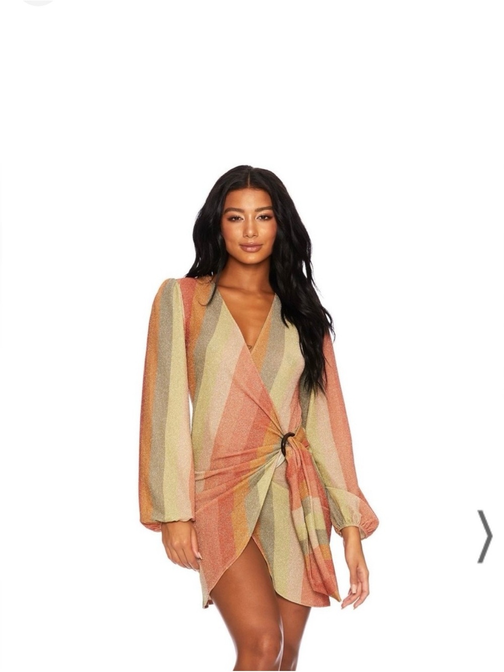 Beach Riot Dixie Cover Up Paradise Stripe